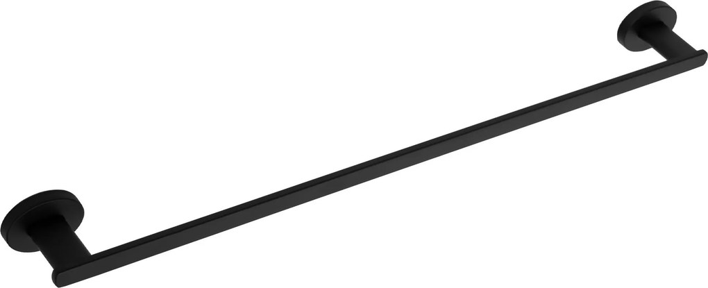 Wieszak łazienkowy jednoramienny Black Matt 322187 TIL