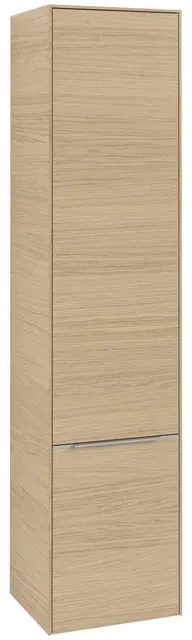 Villeroy & Boch Subway 3.0 kast hoog 171x40cm 2 deur 1 schap links nordic oak c58600vj