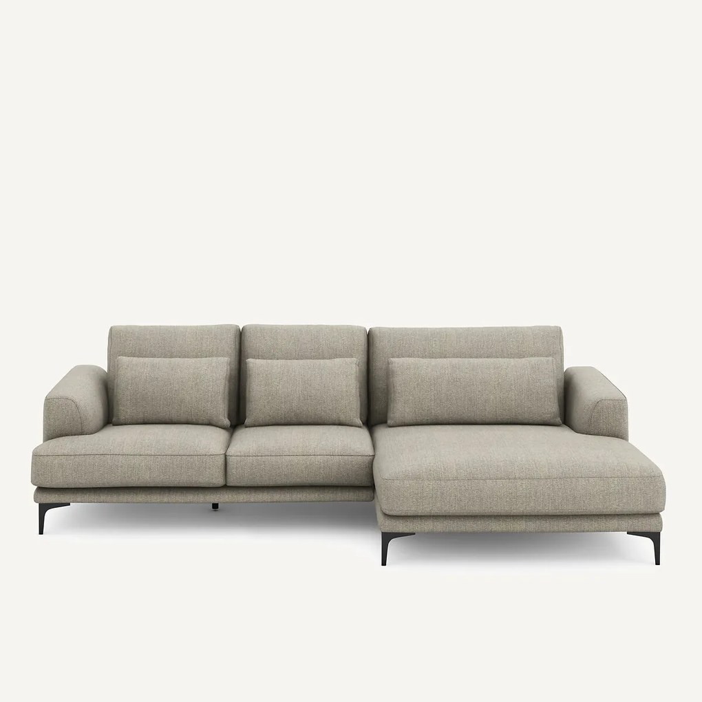 XL hoekbank rechts in tweed, MARSILE