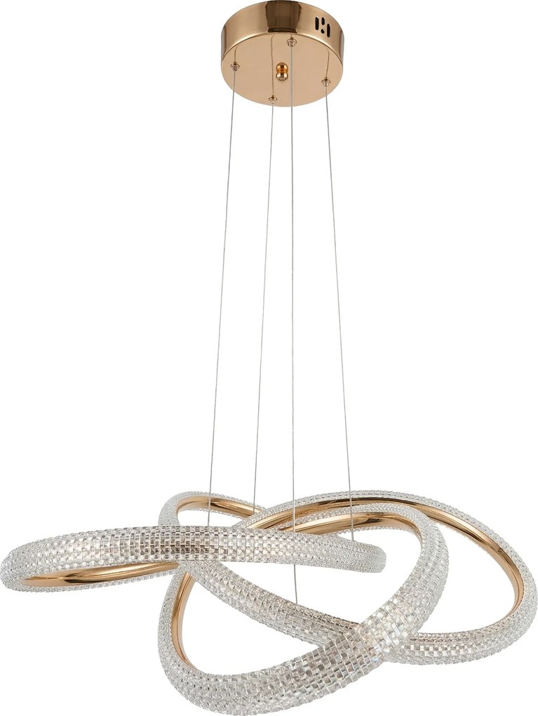 PLAFOND HANGENDE LAMP G153-CP GOLD