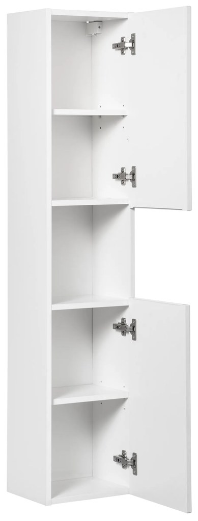 Comad Nova White hoge kast 30x25x140cm wit