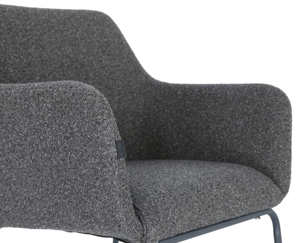 Tuinset 4 personen 120 cm Outdoor textiel Grijs Lifestyle Garden Furniture Lugo/Vienna