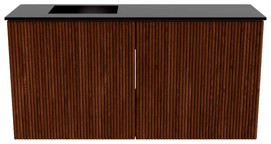 Mondiaz Joya 80cm toiletmeubel ruby met wastafel faye links 1 kraangat urban