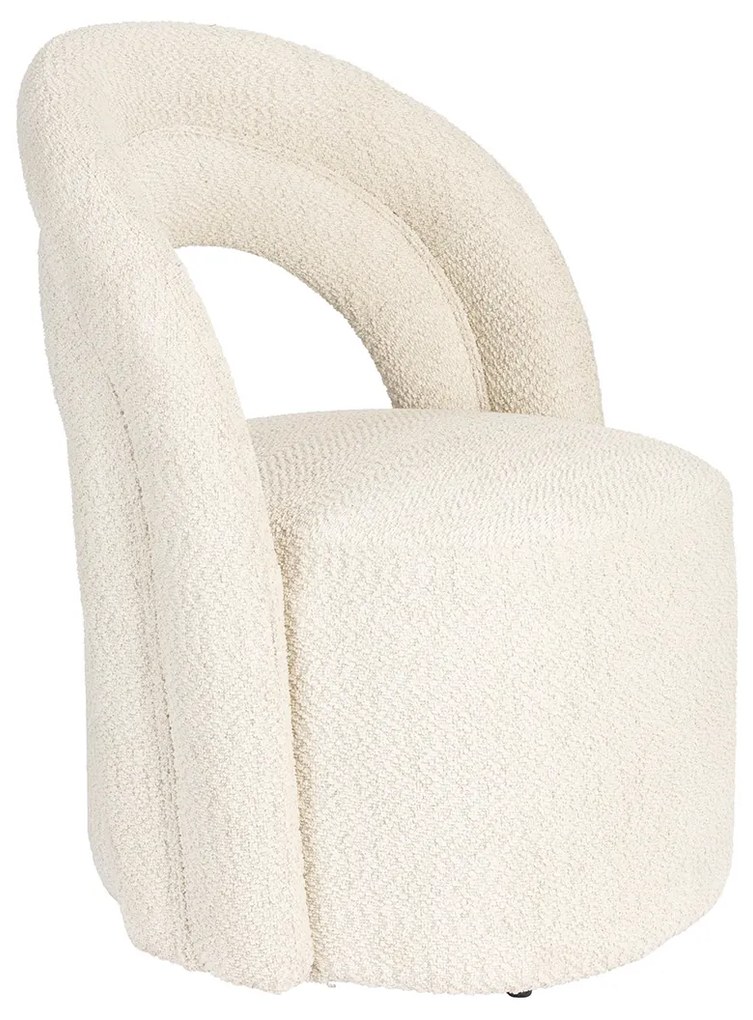 Dutchbone Seina Draaibare Fauteuil Beige