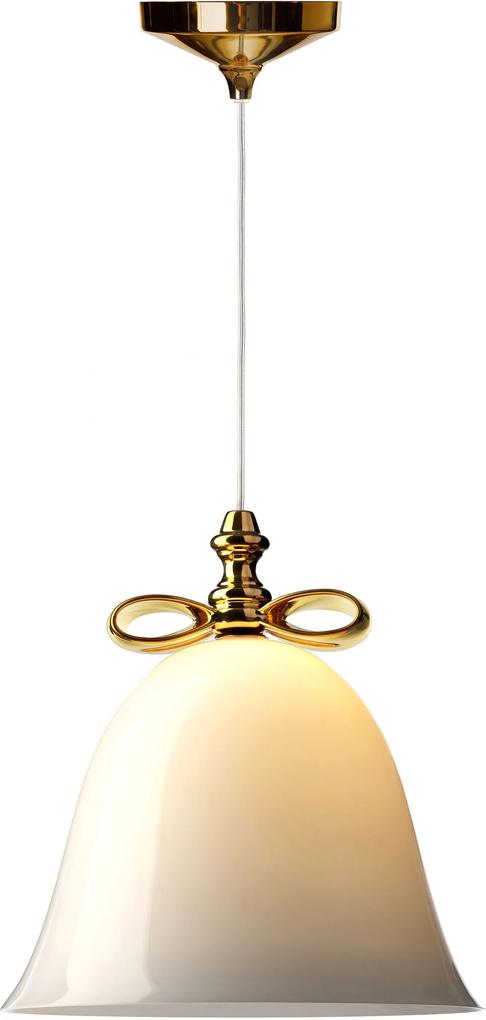 Moooi Bell hanglamp goud/wit small