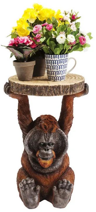 Kare Design Animal Bijzettafel Aap - 35 X 33cm.