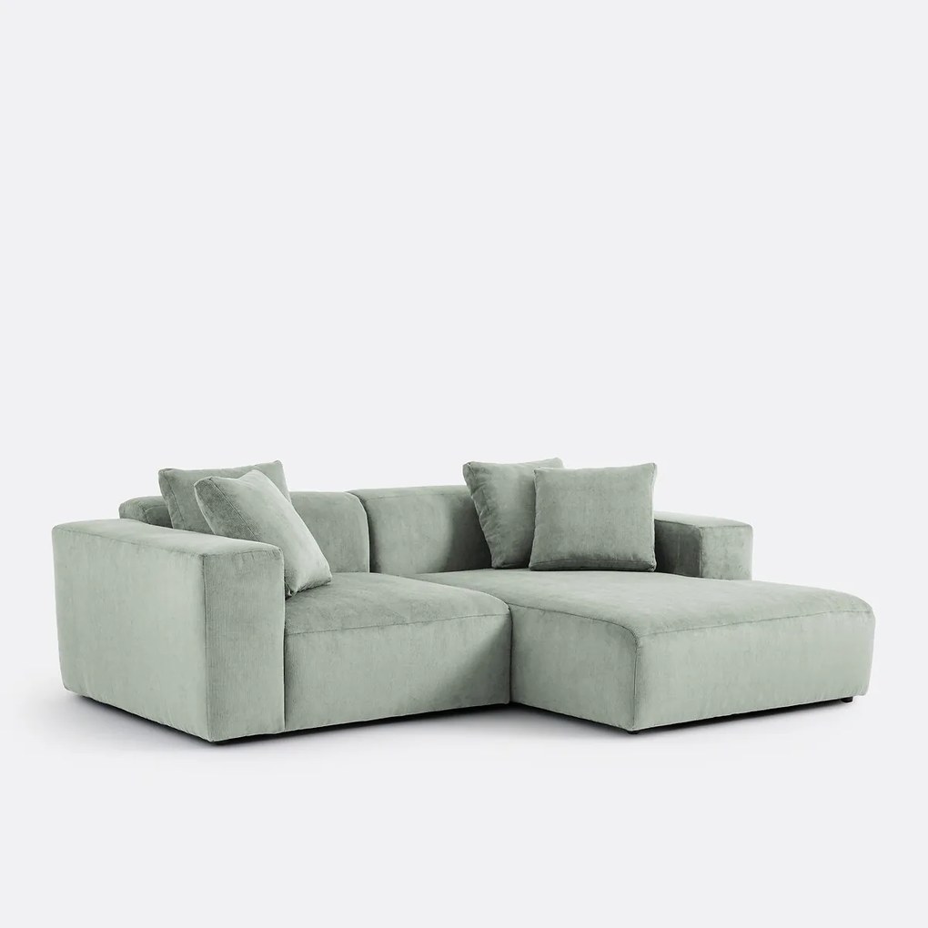 Rechter hoekbank, ribfluweel, Liora