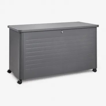 Forzan Stalen Tuinopbergkist Grijs – Grafiet & 915 L - Sklum
