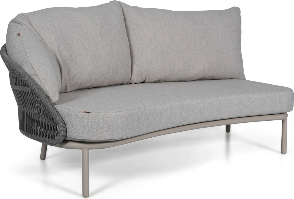 Loungeset tuin 5 personen Rope Zand/Beige  Santika Furniture Santika