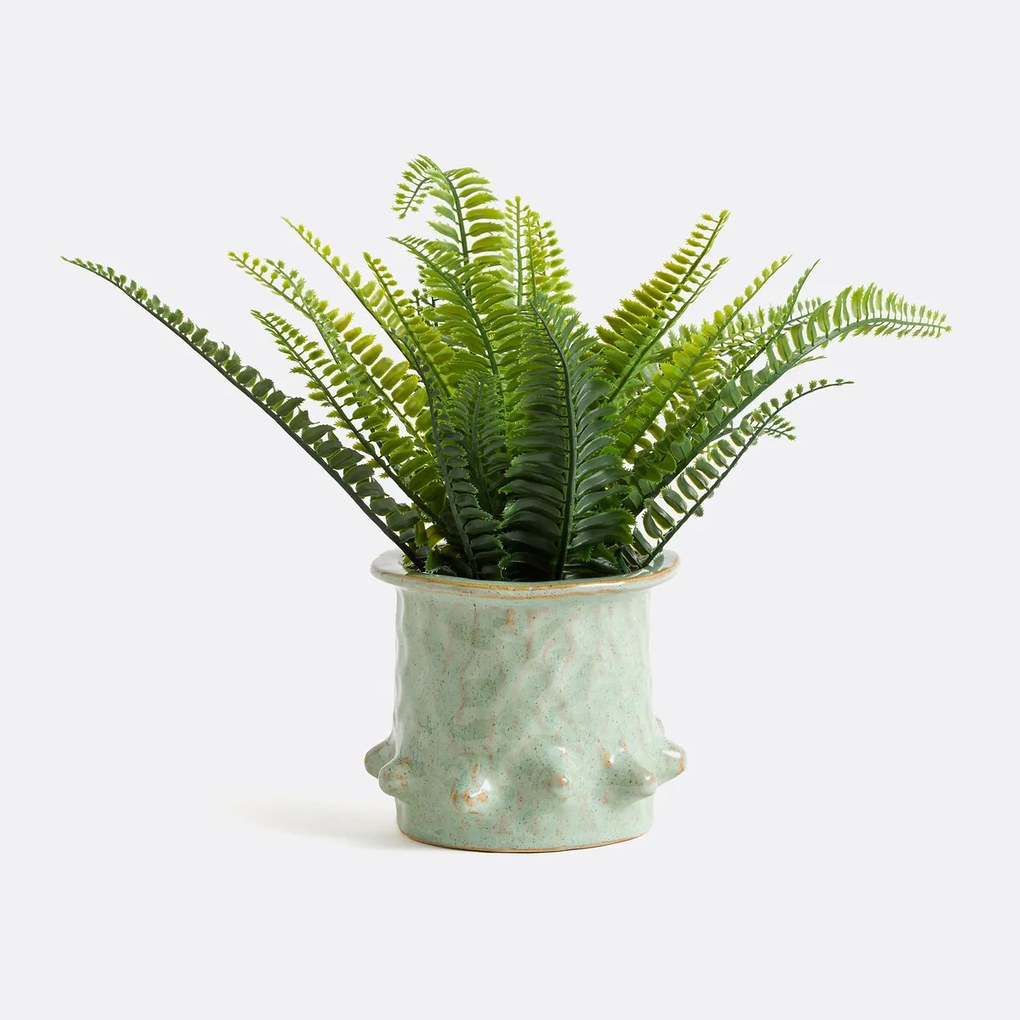Bloempot in aardewerk met glazuur Ø14 cm, Ivaneo