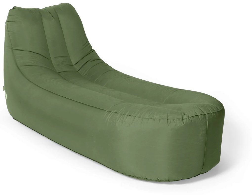 Opblaasbare Zitzak Lounger - Army Green