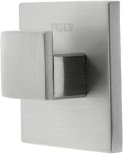 Tiger Items Haak klein RVS geborsteld 4x4x2cm CO284520946
