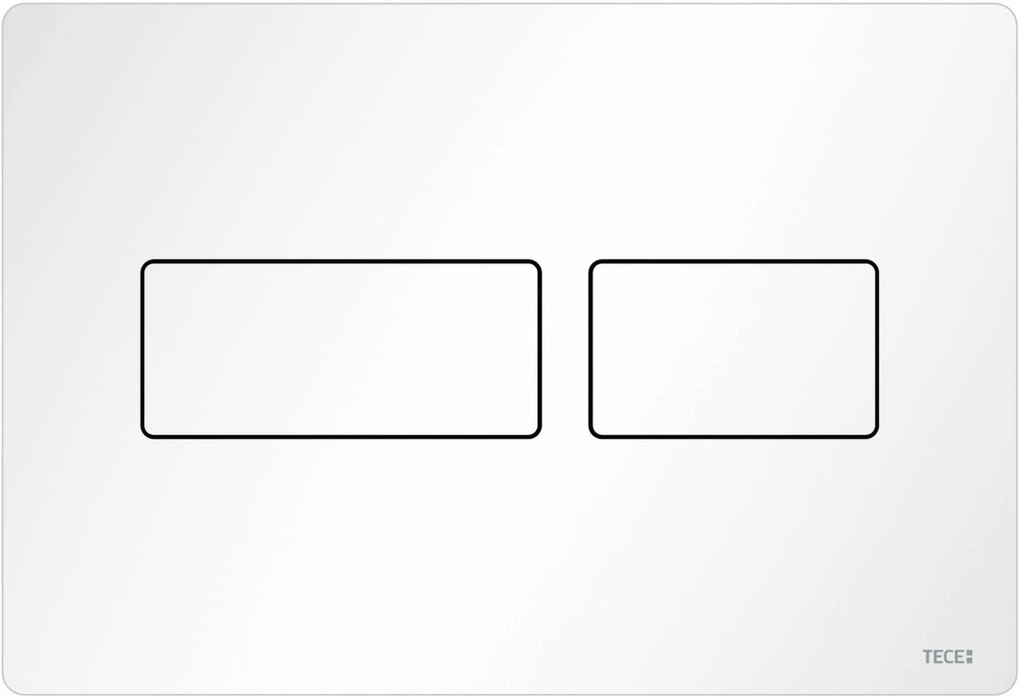 TECE Solid tweeknops bedieningspaneel mat wit voor TECE Profil