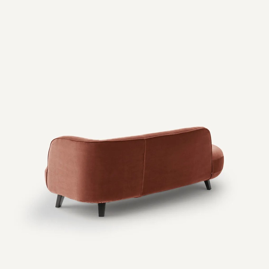 Slaapbank, fluweel, ROSEBURY, ontwerp Emmanuel Gallina