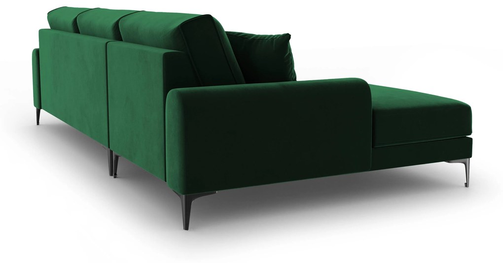 4.5-zitshoekbank Madara links velvet | Mazzini Sofas