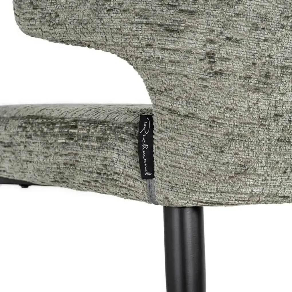 Richmond Interiors Taylor Counterstoel Zachte Fusion Stof Groen