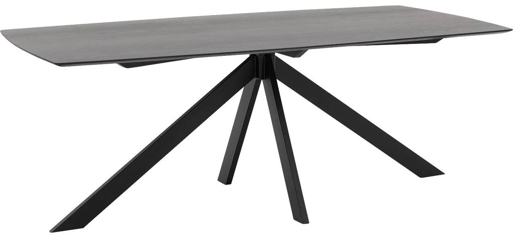 Goossens Excellent Eettafel Uniek, Semi rechthoekig 200 x 100 cm