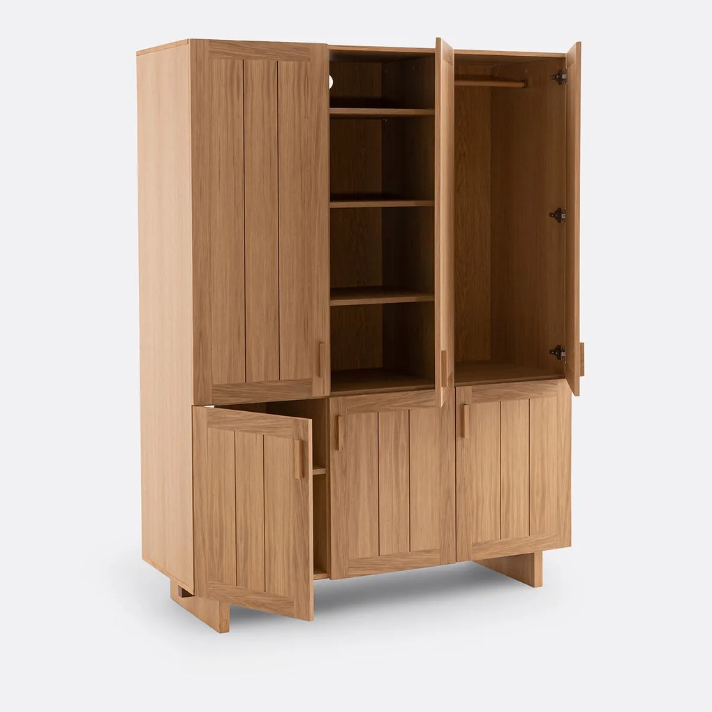 6-deurs kledingkast, Lanko