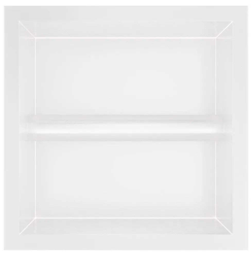 Hotbath &More inbouw toiletrolhouder wit mat