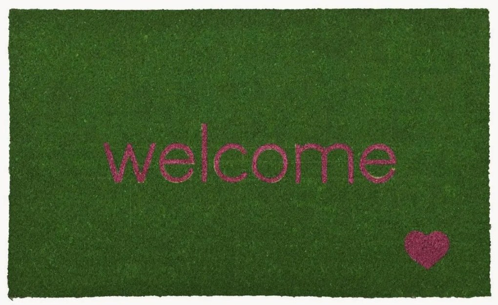 Kokos deurmat Welcome