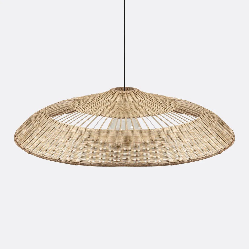 Hanglamp in rotanØ100 cm, Elora