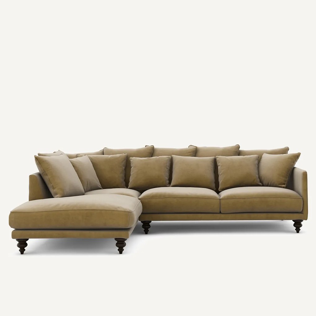 Fluwelen hoekbank, LAZARE