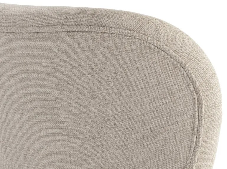 ALTEA Beige (stof Rio 40)/poten natuur eiken – MODERNE STOEL VOOR WOONKAMER/EETKAMER/KEUKEN/KANTOOR