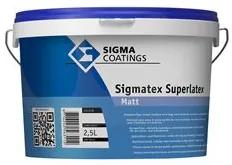 Sigma Sigmatex Superlatex Matt - Wit - 2,5 l