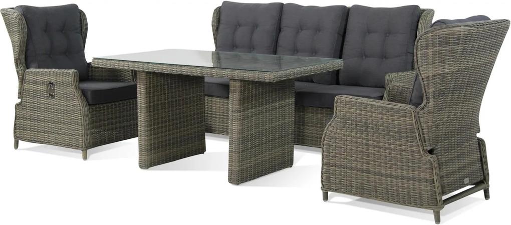 Garden Collections Royalty dining loungeset 4-delig