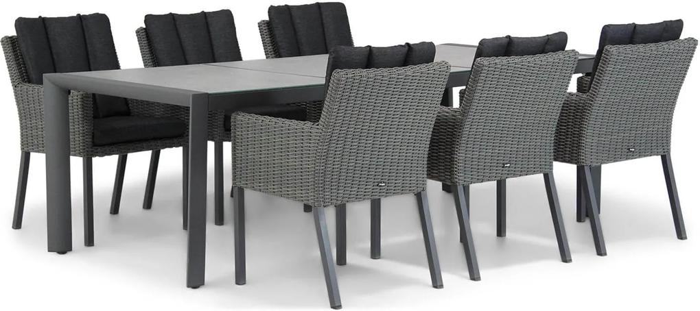 Garden Collections Oxbow/Lido 240 cm dining tuinset 7-delig