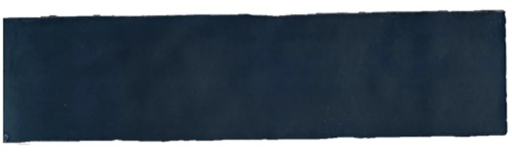 Terre d'Azur Gerona wandtegel visgraat 7.5x30cm Royal Navy mat