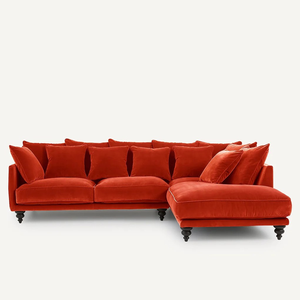 Fluwelen hoekbank, LAZARE