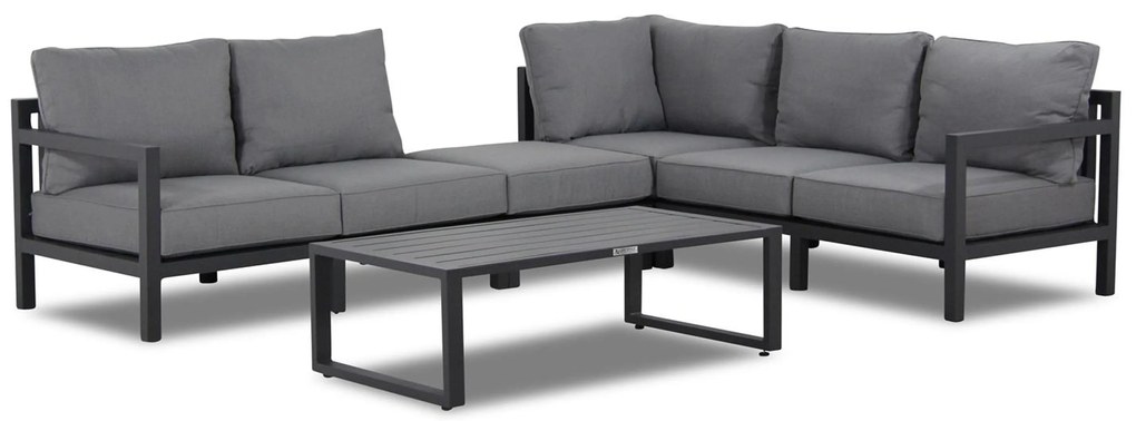 Hoek loungeset 5 personen Aluminium Grijs  Lifestyle Garden Furniture Lagos