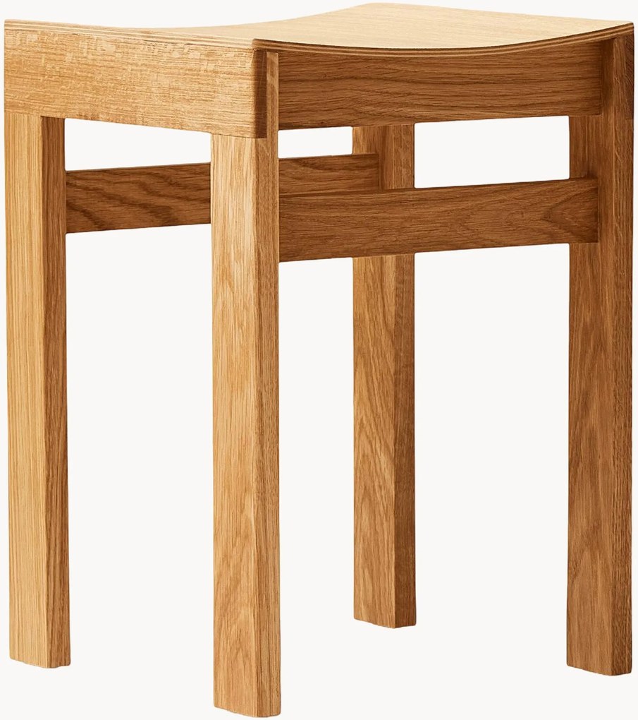 Eikenhouten kruk Sonder