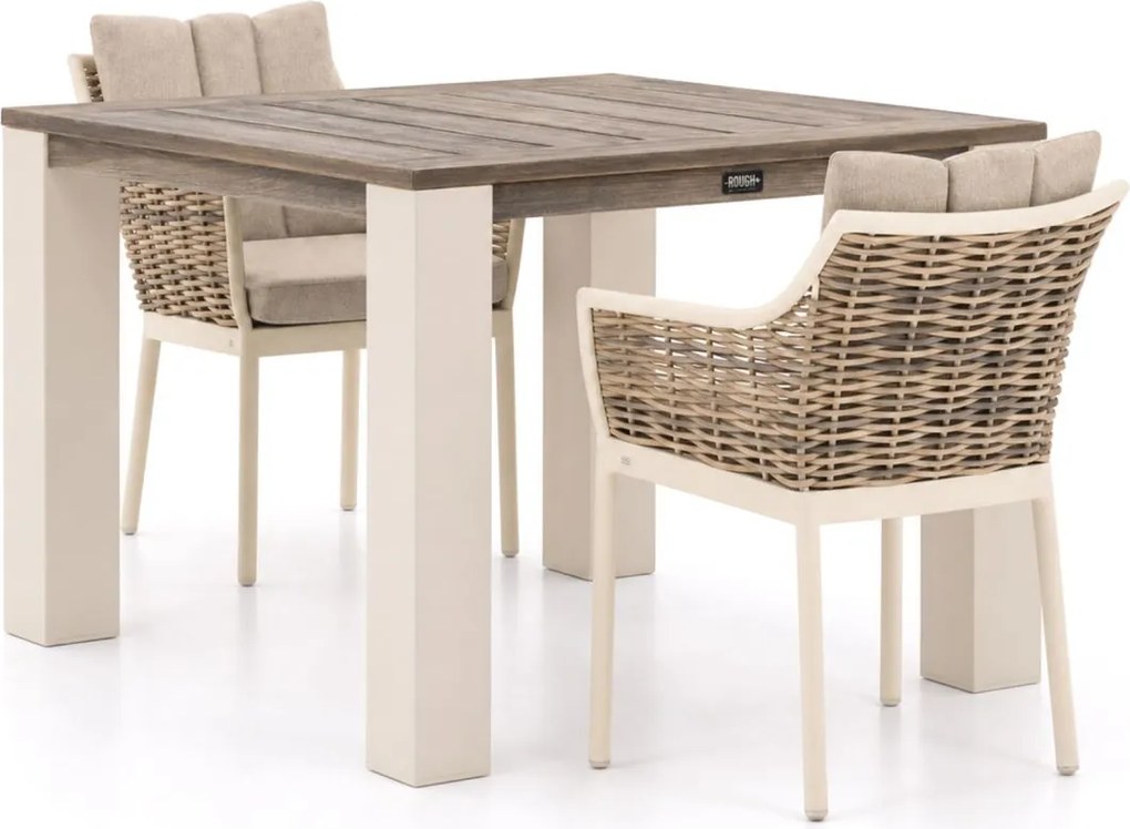Diningset Apple Bee | 2 personen | Tuinset teakhout | 3-delig | Kees Smit Tuinmeubelen