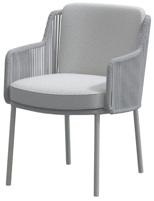 4 Seasons Outdoor Bernini eetset frozen met Quatro tafel Robusto teak blad 220 cm SALE Tuinset houtkleur weerbestendig