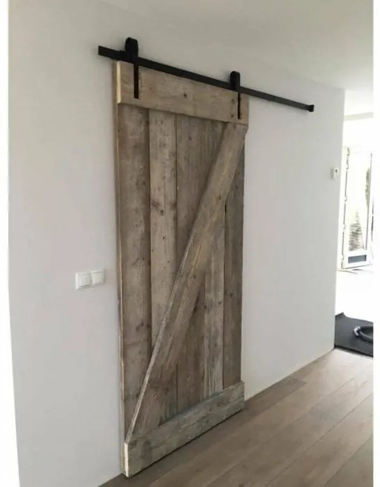 Schuifdeur - Steigerhout