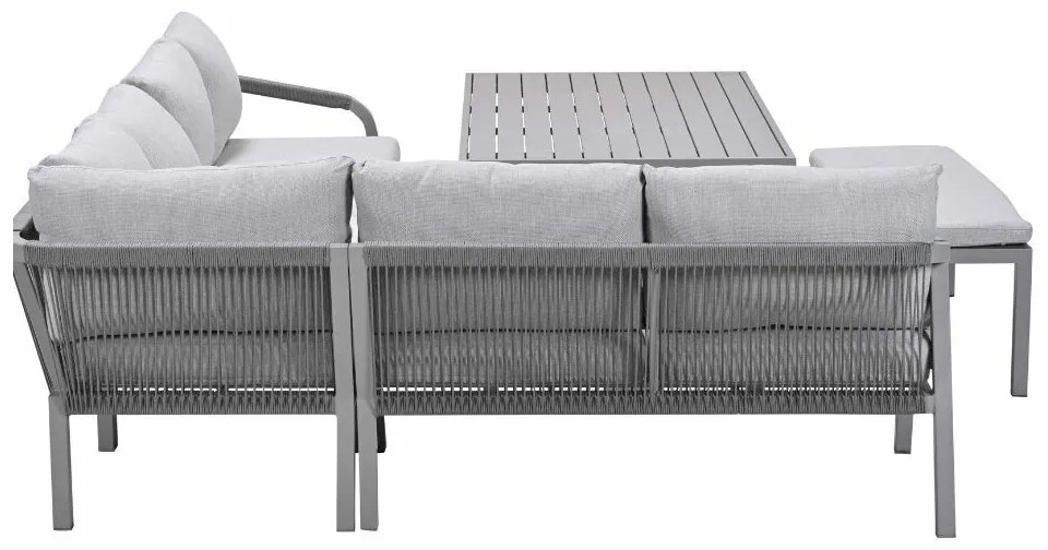Garden Impressions Tarera lounge dining set 5-delig R - taupe