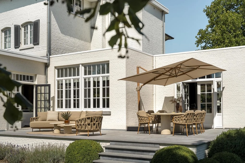 4 Seasons Outdoor Biarritz loungeset amber SALE Loungeset   beige weerbestendig