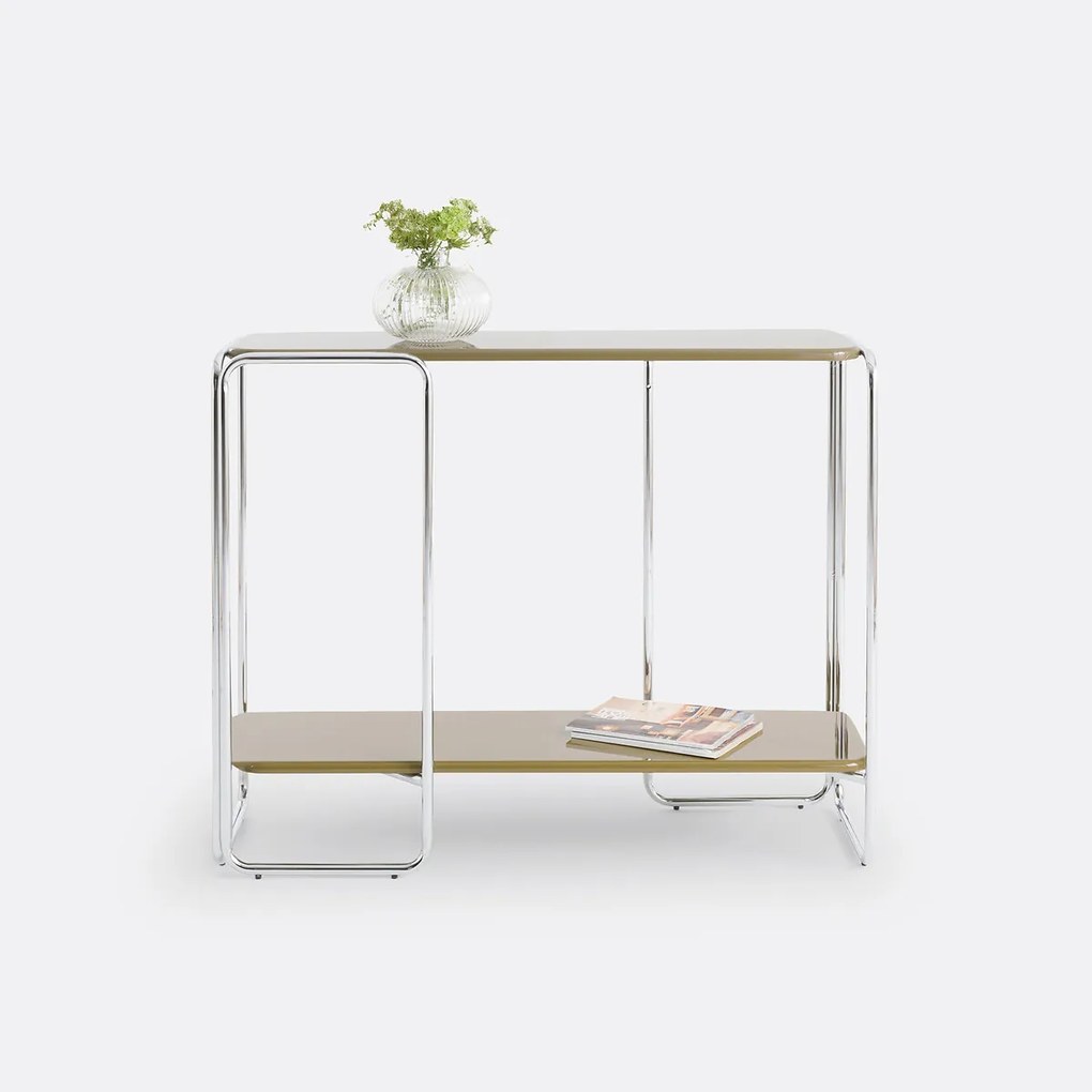 Wandtafel met dubbel gelakt bovenblad, Socer