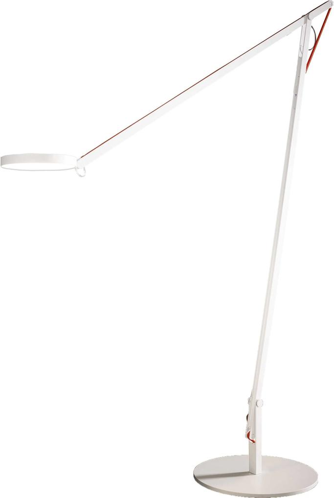 Rotaliana String XL vloerlamp LED Matt white oranje draad