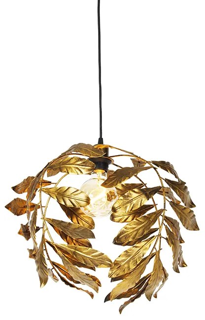 Vintage hanglamp antiek goud 40 cm - Linden Klassiek / Antiek E27 Binnenverlichting Lamp