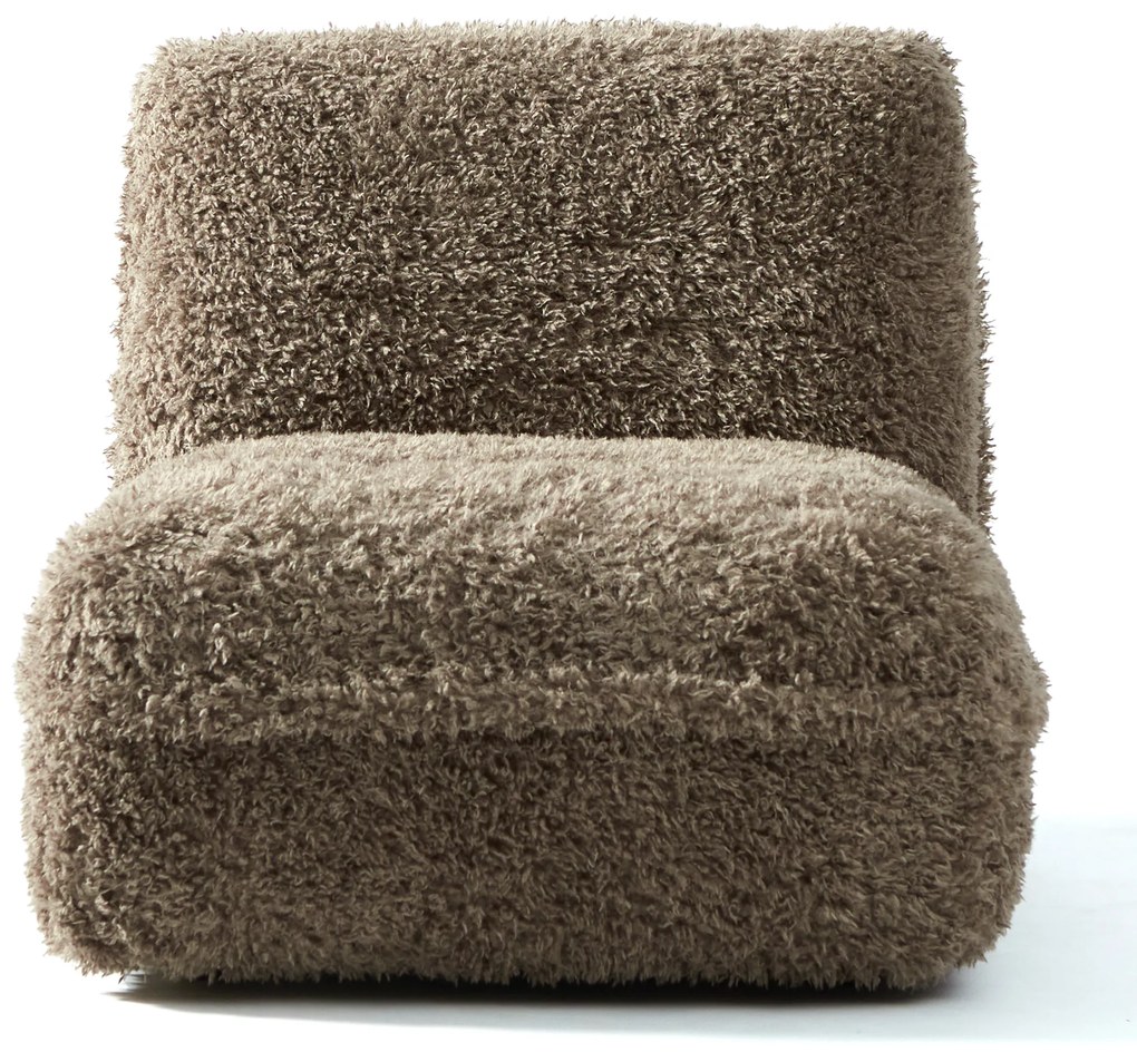Teddy Fauteuil Zonder Armleuningen Bruin