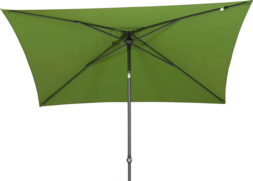 4 Seasons Outdoor Oasis parasol 200 x 250 cm - groen