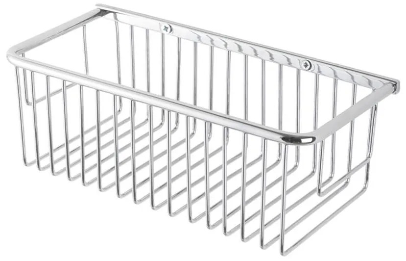 Eastbrook Solid messing doucherek rechthoekig chroom