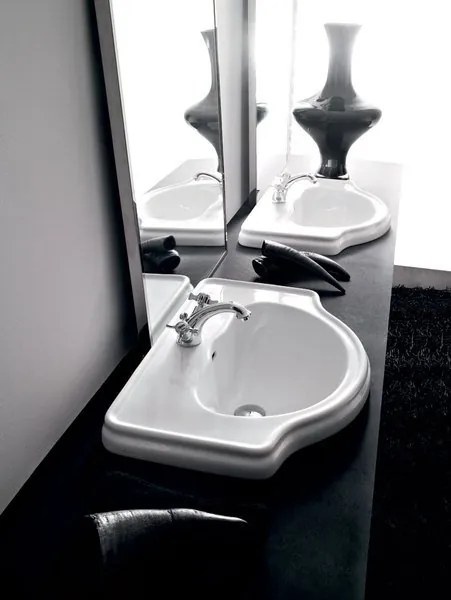 Kerasan Retro inbouw wastafel 62x46cm
