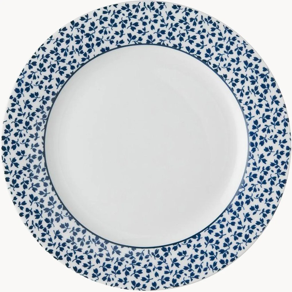 Dessertborden Floris van porselein, 4-delig
