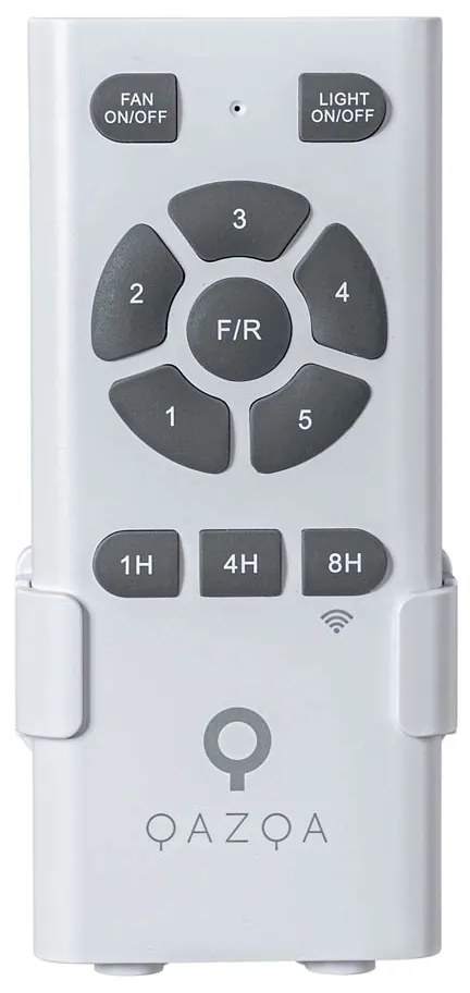 Smart plafondventilator wit 132cm incl. LED CCT met afstandsbediening - Sofio