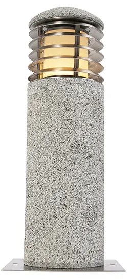 Moderne staande buitenlamp graniet 40 cm - Happy