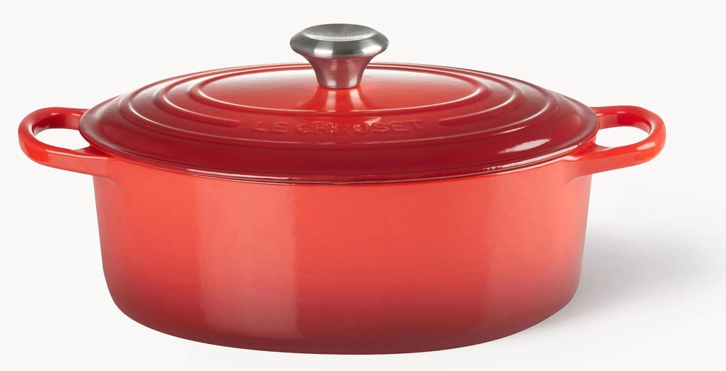 Ovale braadpan Signature Collection van gietijzer